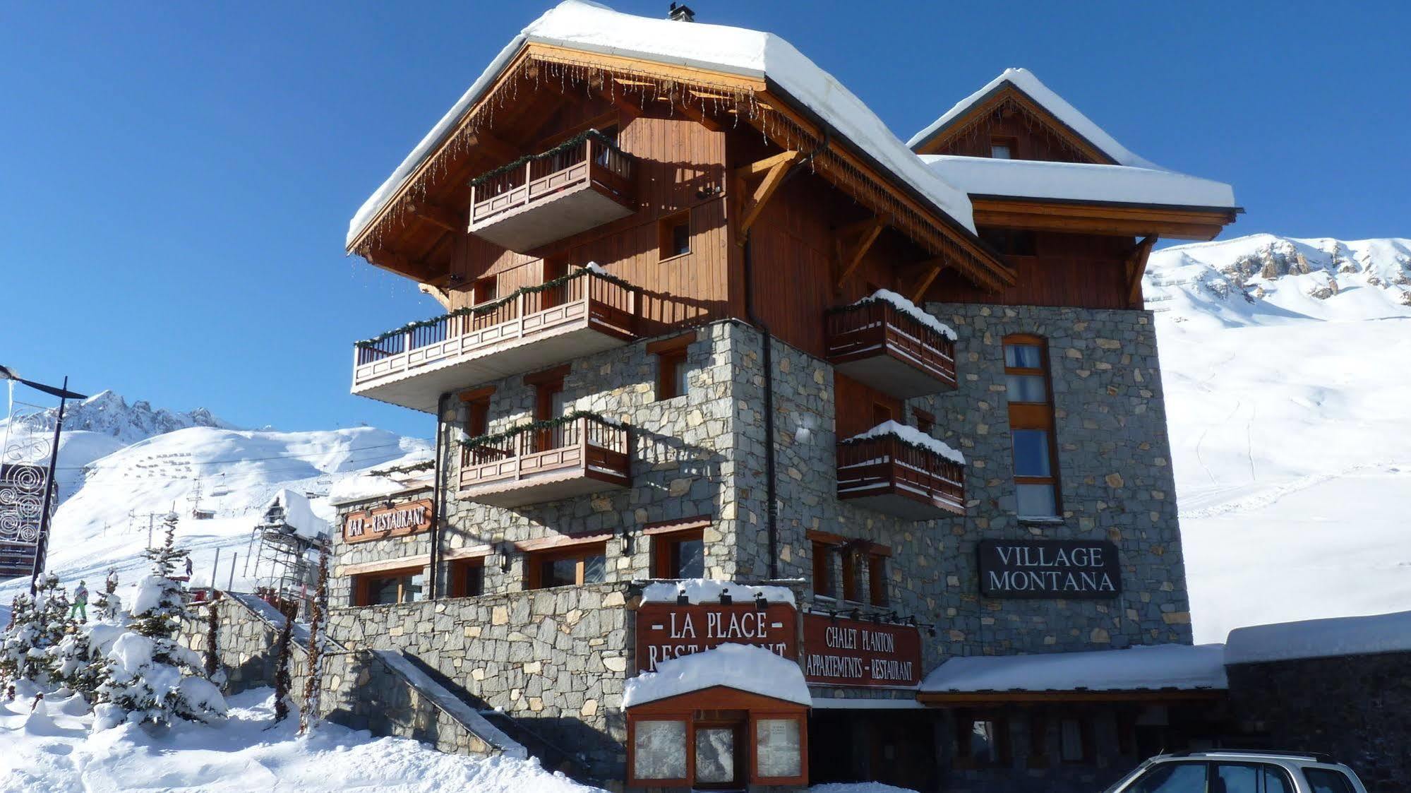Chalets Montana Planton Tignes Eksteriør billede